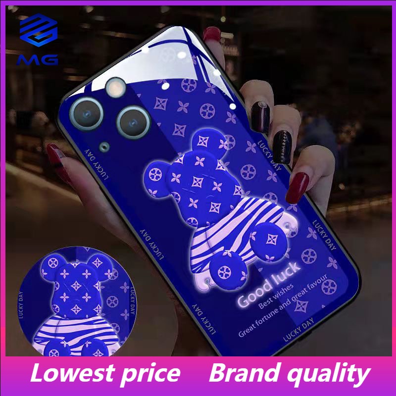 MG Call Lighting LED สําหรับเคสโทรศัพท์ iPhone 14Promax 14plus 13 13Pro 13Promax 12ProMax 11 สําหรับ