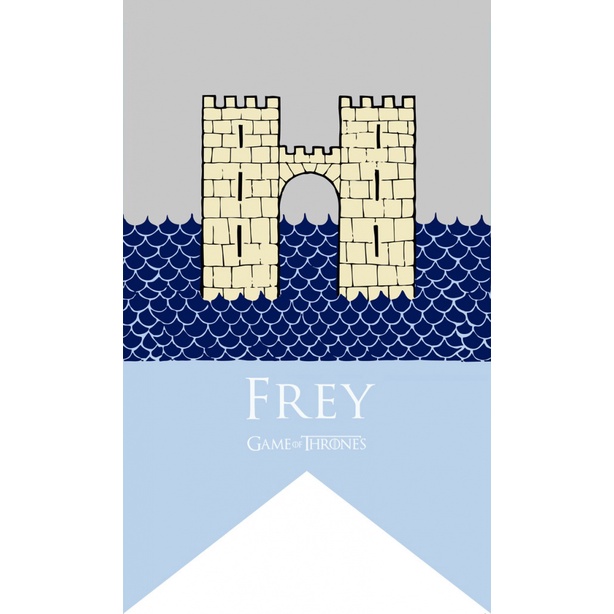 พรมธง Game of Thrones สําหรับตกแต่งบ้าน ปาร์ตี้ - รูปที่ 3