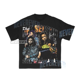 J Cole 90s Retro Rap Tee | Bootleg Rap Tee | เสื้อยืด ลายกราฟฟิคแร็ป สไตล์วินเทจ 90s