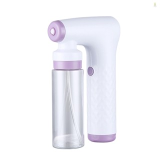 FLT 120mL Nano Atomizer Disinfectant Mist  Handheld Rechargeable Nano Sprayer Fogger Adjustable Electric Sprayer for Home School Office Garden