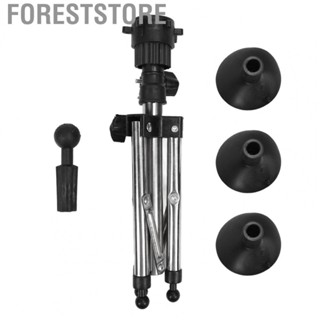 Foreststore Adjustable Wig Stand Tripod Aluminum Alloy Mannequin Head Stand Beginners Hair