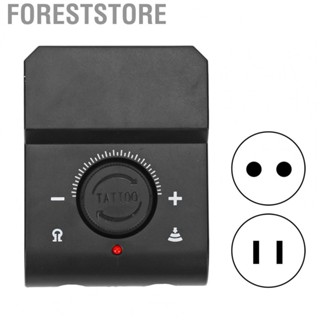 Foreststore Tattoo Power Supply Cooling Hole Black Mini Tattoo Machine  90-250V Light Weight for Home