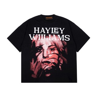 เสื้อยืด ลาย Hayley WILLIAMS สีดํา