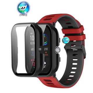 Huami amazfit GTS 4 2 mini สายรัดข้อมือซิลิโคน สายรัดข้อมือกีฬา amazfit GTS 4 2 mini เคสแบบเต็มหน้าจอ amazfit GTS 4 2 mini ป้องกันหน้าจอ