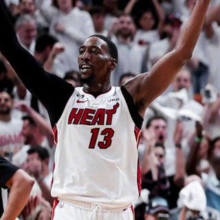 เสื้อกีฬาบาสเก็ตบอล แขนกุด ลายทีม Miami Heat 22-23 Season Jersey No.13 Bam Adebayo สําหรับผู้ชาย