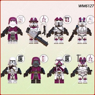 โมเดลฟิกเกอร์ Star Wars Clone Engineer Airborne Cavalry Squad ขนาดเล็ก ของเล่นสําหรับเด็ก