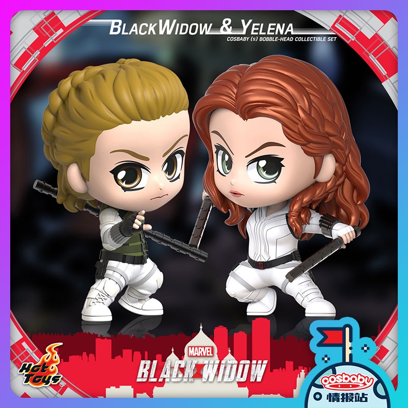 Hottoys HT cosbaby COSB752 Black Widow และ Ye Lena (S) ชุดตุ๊กตา Mini Collection