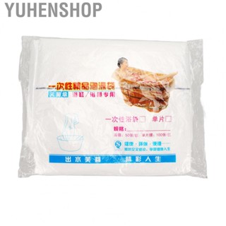 Yuhenshop Bathtub Bag Film  Bathtub Cover Liner Disposable Avoid Broken 50pcs Sturdy Prevent Dirts  for Home Tubs