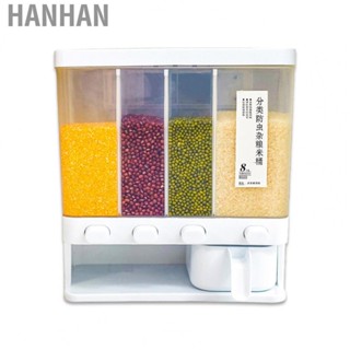 Hanhan Storage Box Transparent Classification Press Button Removable Cover Storage Tanks for Kitchen