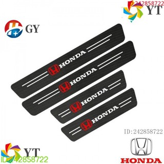 พร้อมส่ง แถบสติกเกอร์ติดประตูรถยนต์ ป้องกันการเหยียบ สําหรับ Honda CRV5 รุ่น 5 5.5 CRV Ximei Yage CIVIC8 CIVIC9