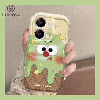 เคสโทรศัพท์มือถือ ซิลิโคน ลายไอศกรีมมัทฉะ สําหรับ OPPO Realme C33 Realme C35 Realme C55 Realme 10 4G Realme C21Y C25Y Realme C15 C25 5S 5I C2 Narzo 50A Prime Narzo N55