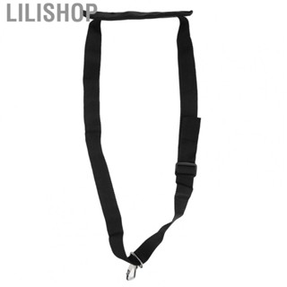 Lilishop Rectangle Shoulder Harness Strap  Trimmer Shoulder Strap Polyester Soft Durable Comfortable with Stainless Steel Hook for Weeder