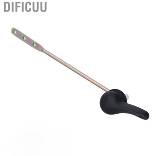 Dificuu Side Mount Toilet Handle Zinc Alloy Black Toilet Flush Handle Replacement F YU