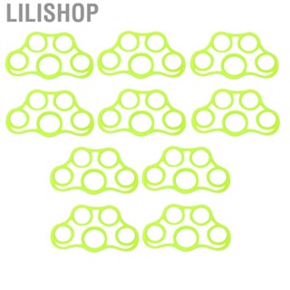 Lilishop Finger Trainer  10Pcs Green Finger Exerciser  for Home
