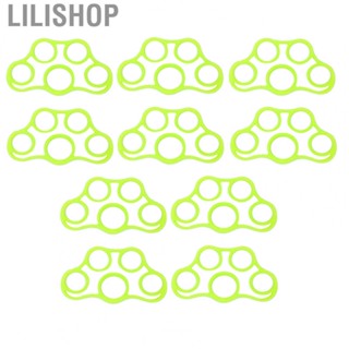 Lilishop Finger Trainer  10Pcs Green Finger Exerciser  for Home