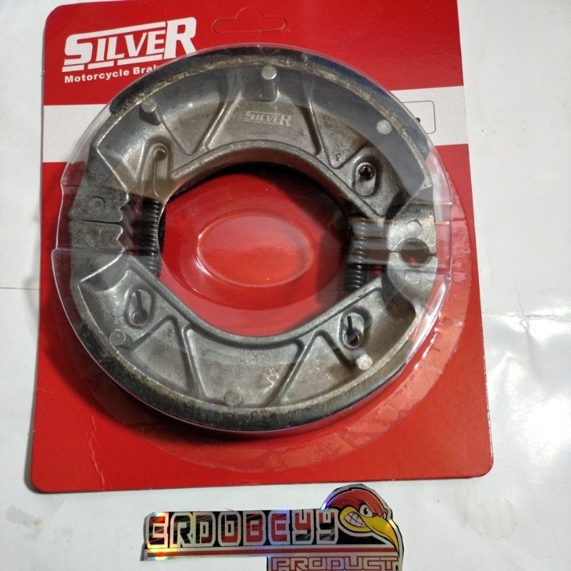 ผ้าเบรคหลัง Mio Mio smile Sport Vega ZR Jupiter Z1 Z MX REAR BRAKE PADS VEGA ZR SILVER CDP PASURUAN