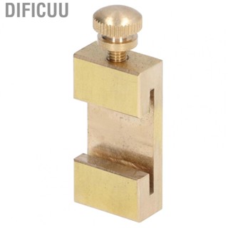 Dificuu Brass Scribe Steel Ruler Positioning Limit Block Woodworking Angle Line Scriber