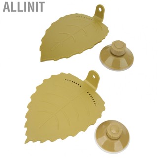 Allinit Leaf Shape Tortoise Terrace  Easy To Install Basking Platform with Suction Cup for Reptile Animals