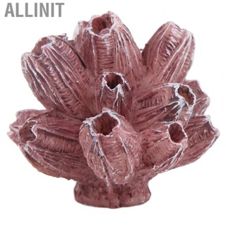 Allinit Decor Artificial Coral Resin Fish Tank Landscaping Ornament Gift Supply