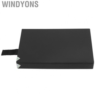 Windyons Game Console Hard Drive Disk  Portable Plug and Play Wear Drop Resistant ABS Hard Drive Disk Unique  for Game Console