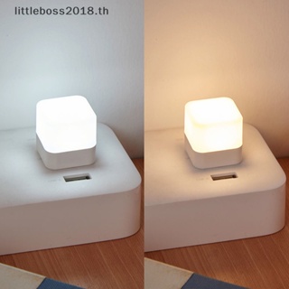 [littleboss] โคมไฟอ่านหนังสือ LED ทรงกลม ขนาดเล็ก ชาร์จ USB 1 ชิ้น