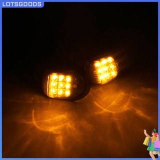 ★ Lotsgoods.th ★【พร้อมส่ง】ไฟเลี้ยว Led 12V 1.2A ขนาดเล็ก สําหรับรถจักรยานยนต์ 2 ชิ้น