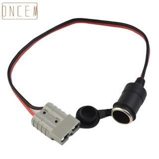 【ONCEMOREAGAIN】Socket Connector Female Adapter For Anderson Style Grey 12AWG 1PC 500mm