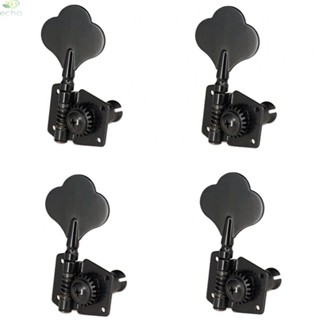 หมุดจูนเสียงเบสไฟฟ้า 4R Ferrules สําหรับเบสไฟฟ้า J/B สีเงิน สีดํา
