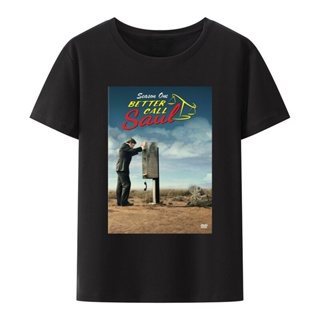 ดีมาก Better Call Saul Vintage T Shirt Unisex Heisenberg Breaking Bad Tees Cool Breathable Tops Casual_03