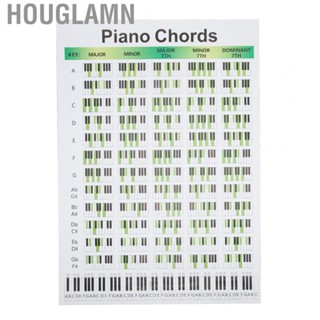 Houglamn Piano Chord Chart  Posters Educational for Practicing