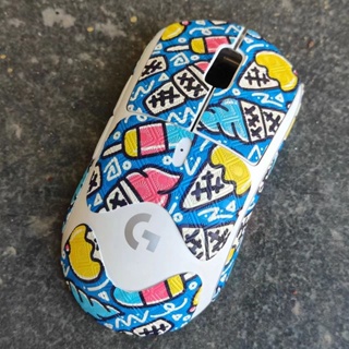 Suitable for Logitech GPW mouse sticker G Pro X Superlight colorful sweat-absorbing wear-resistant leather film