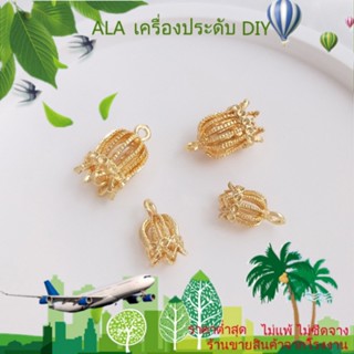 ❤️เครื่องประดับ DIY❤️จี้ต่างหู รูปดอกไม้ ชุบทอง 14K แฮนด์เมด DIY[สร้อยคอ/สร้อยข้อมือ/กําไลข้อมือ/ต่างหู]