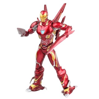 Spot SHF MK50 Iron Man Marvel legend Avengers era Ultron action figure Mark50 PVC 16cm Figma movie model Collection Toy Boy gift