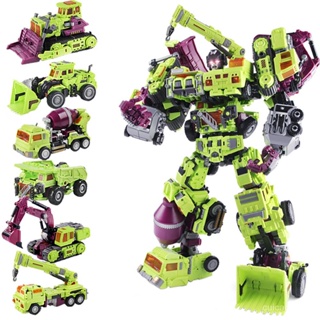 Spot NBK 3349 change toy destroyer 6in1 combiner robot action movie character model ABS 42cm super large deformation car