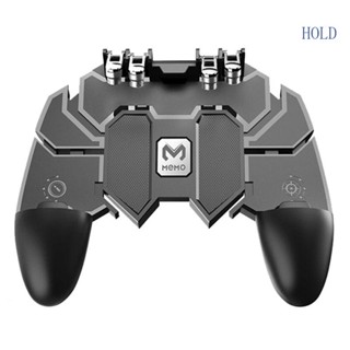 Ace จอยสติ๊กเกมแพด สําหรับทริกเกอร์เล่นเกม ปุ่มไฟอัจฉริยะ สําหรับ Key L1R1 Shooter Controller For Mobile Ph