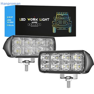 Hanproman&gt; ไฟสปอตไลท์ LED DRL 9-30V 10w สําหรับรถยนต์ รถบรรทุก 1 ชิ้น