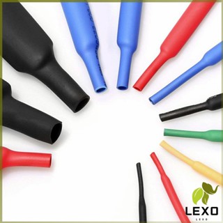 LEXO ปลอกหุ้มสายไฟ พลาสติก ยืดหยุ่น กันสนิม สําหรับซ่อมแซม 328/164 ชิ้น ต่อถุง Wire protection sleeve