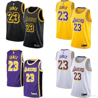 เสื้อกีฬาแขนกุด ลายทีม NBA Jersey Los Angeles Lakers No.23 James Classic Jersey พลัสไซซ์ สําหรับผู้ชาย และผู้หญิง 2022