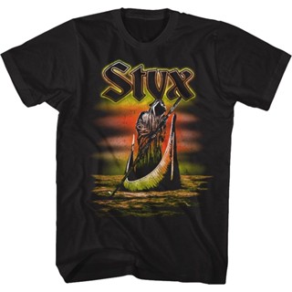 เสื้อยืด ลาย Ferryman Grim Reaper Styx