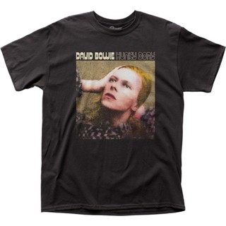 เสื้อยืด พิมพ์ลายอัลบั้ม Hunky Dory David Bowie