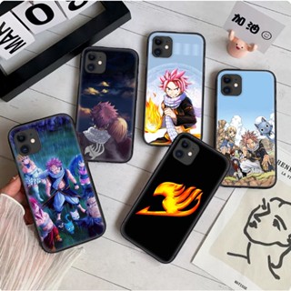 เคสโทรศัพท์มือถือแบบนิ่ม TPU ลายอะนิเมะ Fairy Tail น่ารัก 208YPJ สําหรับ iPhone X XS 11 Pro Max 14 plus