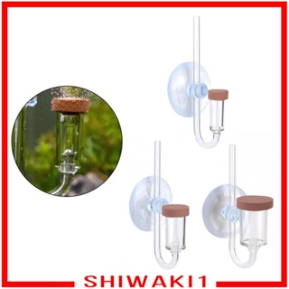 [Shiwaki1] เครื่องหมายฟองอากาศ CO2 แบบใส อุปกรณ์เสริม สําหรับตู้ปลา