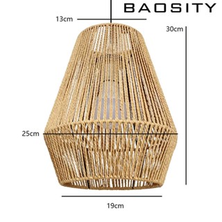 [Baosity] เชือกถัก โคมไฟแขวนเพดาน สไตล์เรโทร