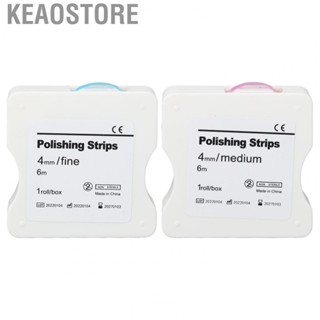 Keaostore Dental Polishing Strip 4mm Resin Whitening  Finishing Strips A AP