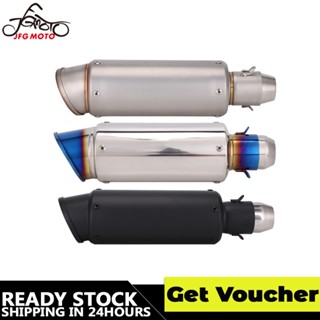 JFG MOTO Exhaust Assemblly Universal 51mm for crf klx ktm honda yz xr xtz exc excf 85 125 150 250 200 450 MOTOCROSS MOTORCYCLE