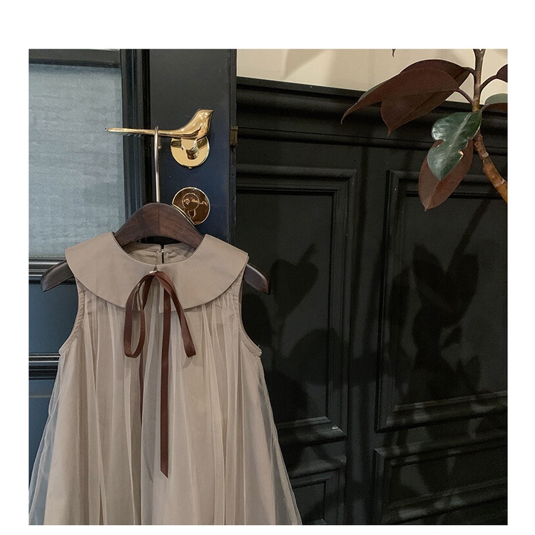 Riconini ชุดเดรสกระโปรง คอตุ๊กตา สไตล์เจ้าหญิง แฟชั่นฤดูร้อน สําหรับเด็กผู้หญิง 2023 - รูปที่ 4