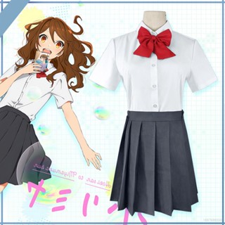 Yyds Kyouko Hori ชุดคอสเพลย์ ชุดเครื่องแบบนักเรียน ชุดคอสเพลย์อนิเมะ Horimiya: The Missing Pieces ฮาโลวีน สําหรับผู้หญิง