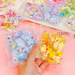 CLEOES แผ่นแพทช์เรซิ่น Diy สําหรับตกแต่งสมุดภาพ การ์ด งานฝีมือ