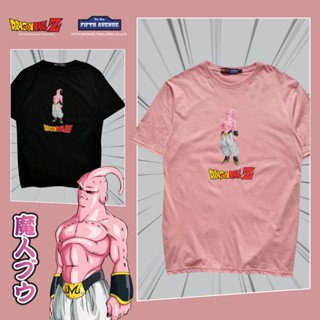 ดูดีนี่ 🟠เสื้อยืดดราก้อนบอล DBZ-002 : DragonBallZ🐉 : BUU-จอมมารบู : สีดำ-สีชมพู