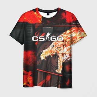 เสื้อยืด พิมพ์ลาย 3 มิติ "cs:go - Howl (Howl)" สําหรับผู้ชาย